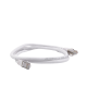 Patch Cord Cat6A 10G blindado 1.0M ( 3.28 ft ) BLANCO