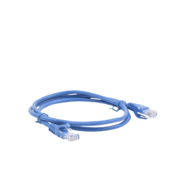 Cable de parcheo UTP Cat5e - 1 m - azul