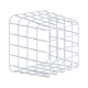 Jaula De Acero Antivandalismo Serie Damage Stopper® Multiusos. Dimensiones 7x7x7 pulgadas 