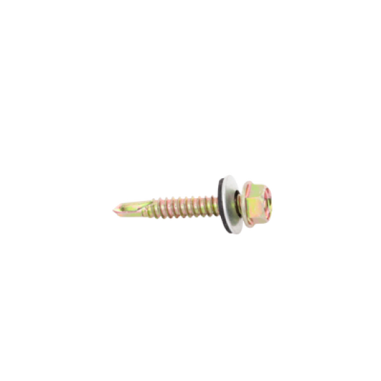 Tornillo Punta Broca Sello Montado 6.5 X 38 mm (1/4