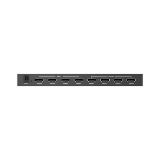 Matricial 4x4 HDMI | 4K@60Hz | Soporta HDR10 | Configuración EDID | Múltiples Modos de Conmutación