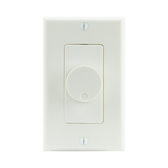 Perilla de control de volumen | 100W | igualación de impedancia | placa frontal de estilo decorativo | almendra/marfil/blanco incluida