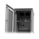 Gabinete de Piso para Exterior con Ventiladores y Termostato con Rack de 19