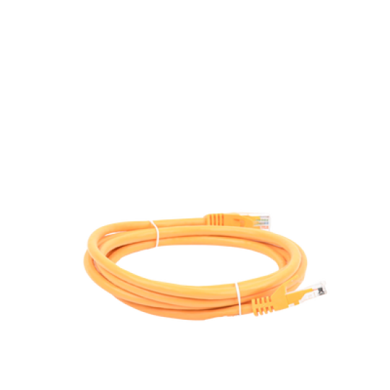 Cable de parcheo UTP Cat6 - 2 m - amarillo