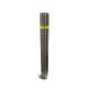 Bolardo retráctil de Acero Inoxidable de 900 mm de Altura / Ideales para delimitación vehicular y peatonal 