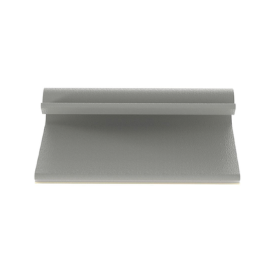 Clip Adhesivo Tipo J, Para Cables de Hasta 7.9 mm de Diámetro, Uso Interior, Color Gris, Paquete de 100pz 