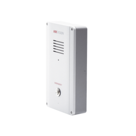 Estación de Alarma de Pánico / Micrófono Integrado / Exterior IP65 / Protección IK09 / Entrada y Salida de Alarma