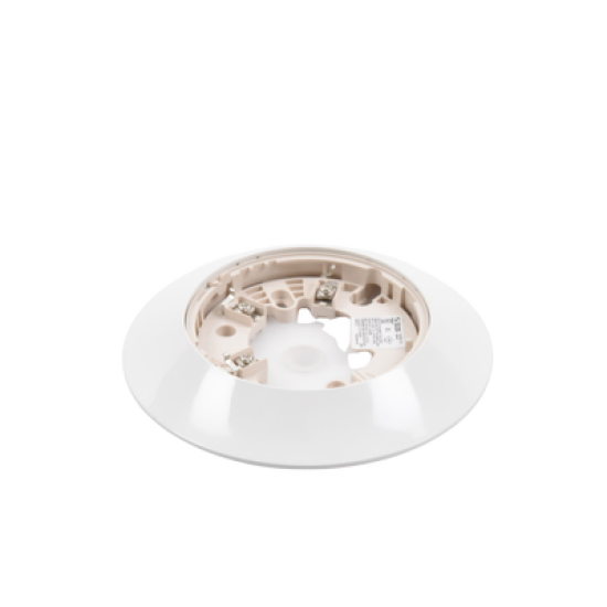 Base de 6 Pulgadas / Para detectores Notifier, Farenhyt, Silent Knight y Fire-Lite / Color Blanco