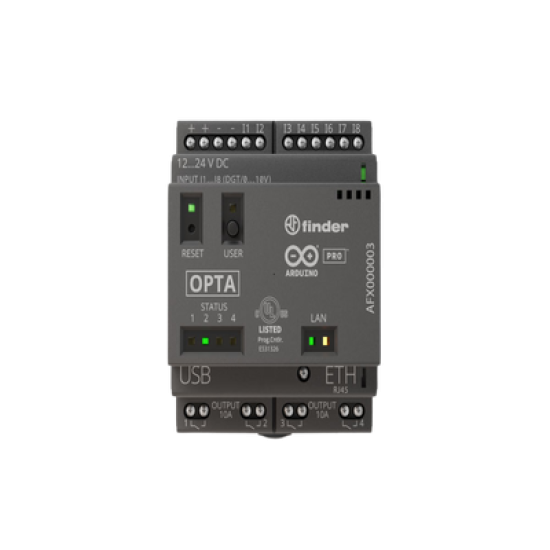 Arduino Opta LITE / Ideal para integraciones autónomas , soporta múltiples lenguajes de programación, Ethernet,USB-C