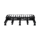 Organizador de Cables Horizontal NetManager de Alta Densidad, Doble (Frontal y Posterior), Para Rack de 19in, 1UR
