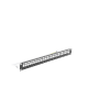 Patch panel modular Blindado (STP) de 24 puertos, con barra para organizar cable 