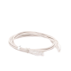 Cable de Parcheo Slim UTP Cat6A - 3 m Gris, Diámetro Reducido (28 AWG)