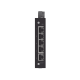 INDUSTRIAL ECO SWITCH 5 PUERTOS 1000 BASE-T NEGRO