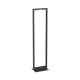 Rack de Dos Postes Estándar de 19 in, Rieles Numerados y Roscados #12-24, Fabricado en Aluminio, 45 Unidades de Rack, Color Negro