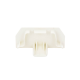 Tapa Final, para uso con canaleta T45, Material PVC Rígido, Color Blanco Mate