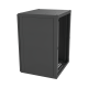 Gabinete para Montaje en Pared, Puerta de Cristal Templado, Cuerpo Fijo con Rack 19