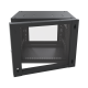 Gabinete Abatible de Pared (Con Marco Trasero) con Rack 19
