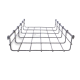 Charola Bimetálica Tipo Malla 66/250 mm, Ideal Para Utilizarse al Exterior o Zonas Húmedas, Hasta 263 Cables Cat6, Tramo de 3 Metros