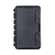 Caja de Distribución de Fibra Óptica, Hasta 96 Empalmes, Exterior IP65, Color Negro