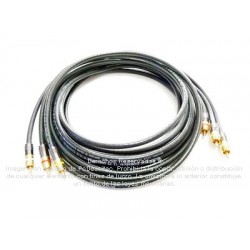 Cable Digital AV RCA para Video Compuesto + Audio R/L de 1.8 m