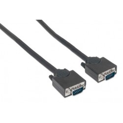 Cable VGA SVGA (HD15) macho a macho de 11 m
