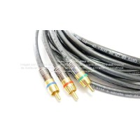 Cable Digital RCA Video Componente RGB (Y,Pb,Pr) de 10 m, 3 vías