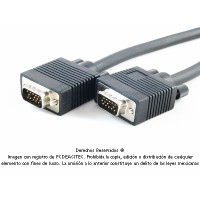 Cable VGA SVGA (HD15) macho a macho de 9 m
