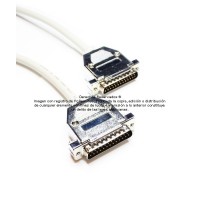 Cable paralelo DB25 macho a macho 5 m
