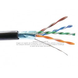 Cable Belden Cat5e blindado 7919A + Dren para exteriores, venta por metro