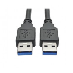 Cable extensión USB 3.0 macho a macho tipo A de 0.9 m