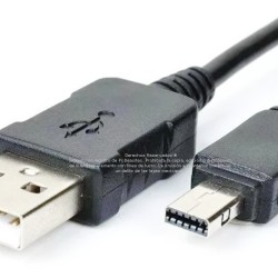 Cable USB para cámara Casio conector 12 pines
