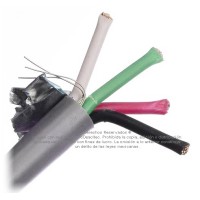 Cable Belden 4x16 AWG blindado 5202FE tramo continuo de 10 m 