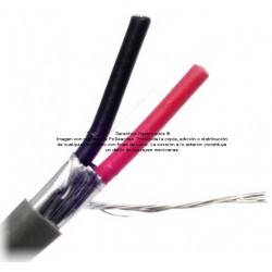 Cable Belden 2x16 AWG blindado 5200FE para control, voz y datos, venta por metro