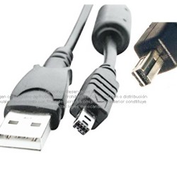 Cable D-AV a USB 2.0 tipo A, para Casio, Konica Minolta, Panasonic