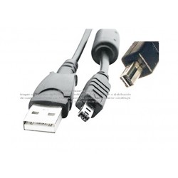 Cable D-AV a USB 2.0 tipo A, para Casio, Konica Minolta, Panasonic