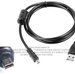 Cable USB 2.0 quekou 8 PIN, Panasonic, Pentax, Olympus