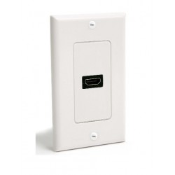 Placa Tapa Decora HDMI 4K en ABS