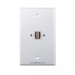 Placa Tapa USB 2.0 en ABS