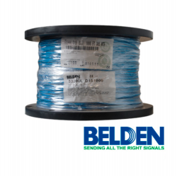 Bobina Belden Cable 2x18 AWG 5320UL para control, voz y datos, 305 m