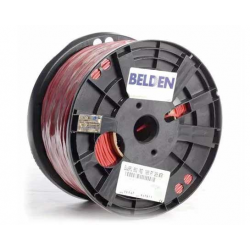 Bobina Belden Cable 2x18 AWG blindado 5320FL alarma contra incendio, 305 m