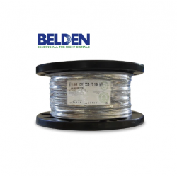 Bobina Belden Cable 4x22 AWG blindado 8723 dos pares trenzados y blindados, 305 m