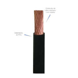 Cable ARSA Monopolar 1x24 AWG Cordón Extra Flexible 105° C, venta por metro