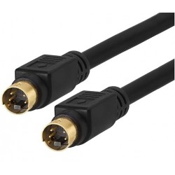 Cable S-Video macho a macho 15 m