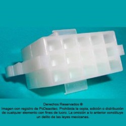 Conector MNL 15 vías macho