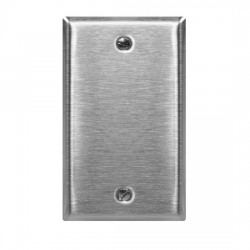 Placa Tapa Ciega Acero Inoxidable Grado Alimenticio estructura Austenítica