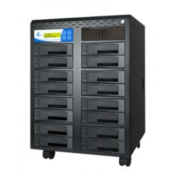 Duplicadora de Discos Duros HDD y SSD Leopard 1x15 a 18GB/min