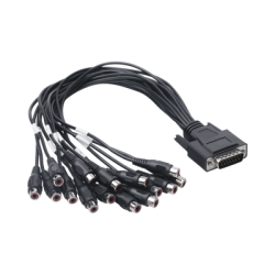 Adaptador de 15 Entradas de Audio para DVR´s epcom y HIKVISION 