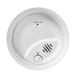 Detector de Humo Autónomo, No Requiere Panel, Con Botón para Silenciar, Sensor por Ionización