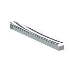 Cremallera de 2 Metros de Longitud / Para Motores con Piñon de Modulo 4 