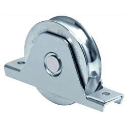 338 - Rueda de 14 cm / Capacidad Para puertas de Hasta 420 kg / Canal Tipo 